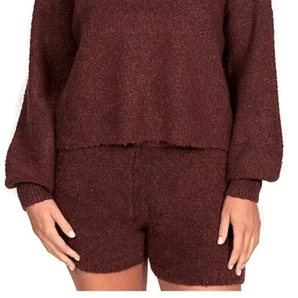 Hippie Rose Pull-on Sweater Shorts - Picture 2 of 2